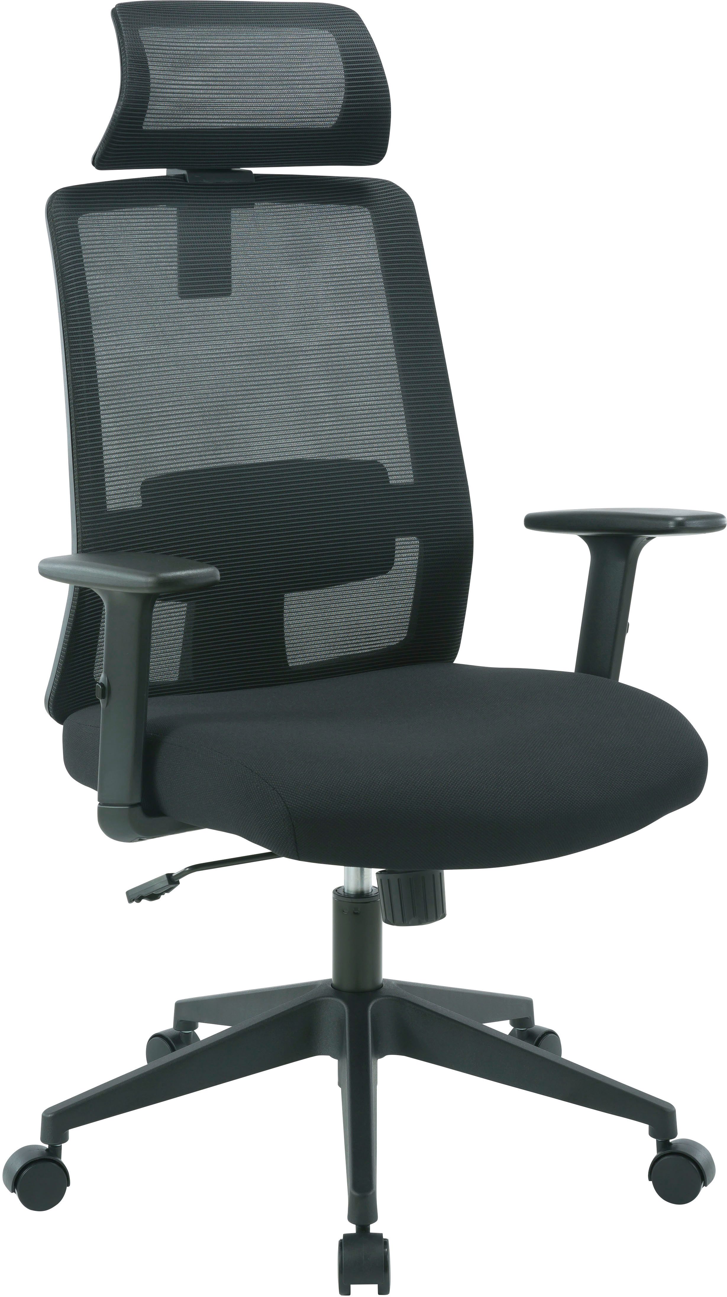 OTTO home Bürostuhl Tallard, Mesh Schreibtischstuhl, ergonomische Ausstattu günstig online kaufen