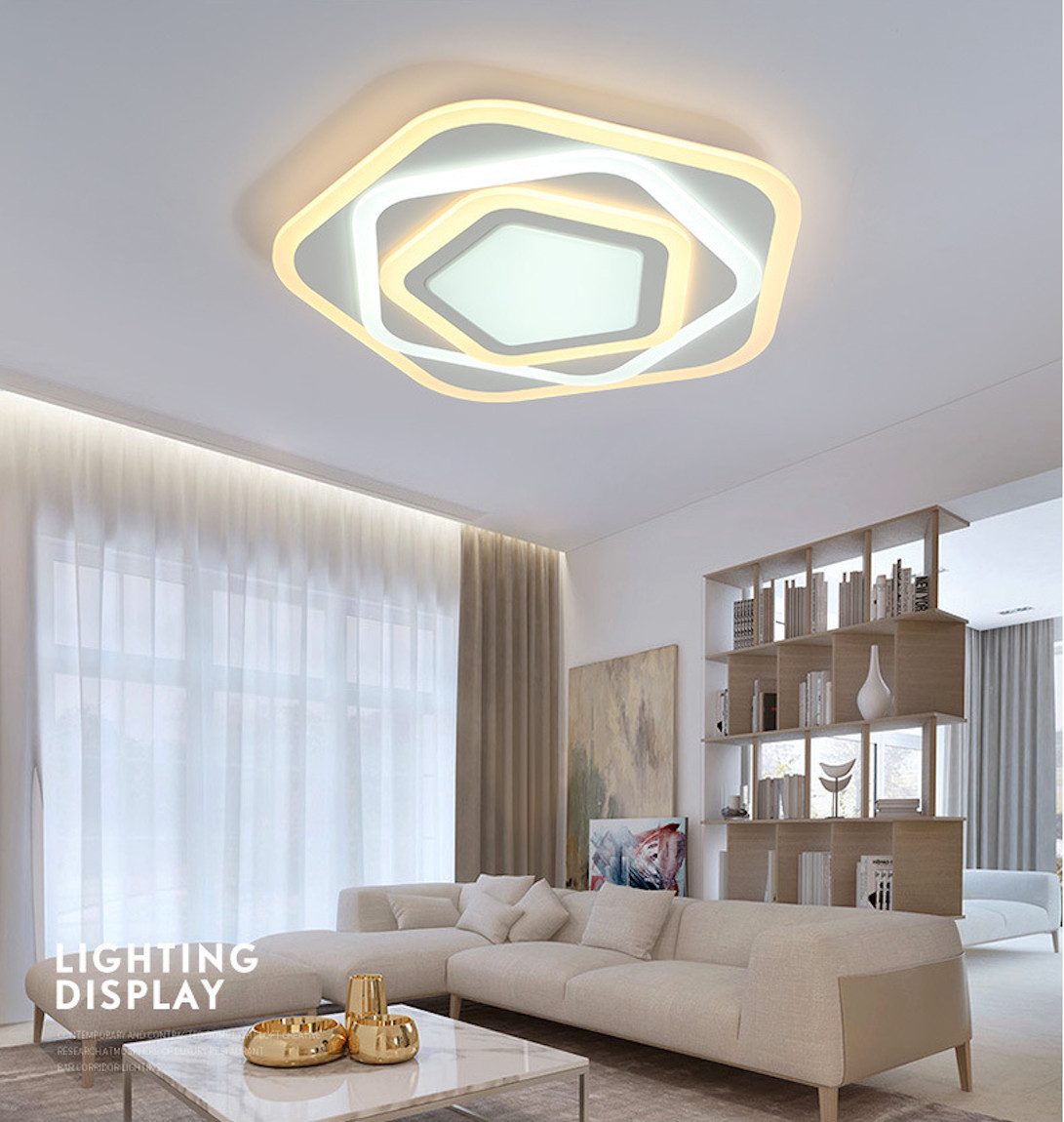 Woward LED Deckenleuchte dimmbar LED Deckenleuchte Smart WIFI Alexa/Google/ günstig online kaufen