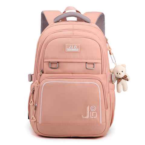 Anqier Schulrucksack Rucksack Schulrucksack,Rucksack Laptop Tasche 16 Zoll (freizeitrucksack,Cityrucksack damen,Tagesrucksack,Laptoptasche, Schule Jungen Mädchen Teenager Ergonomisch), Backpack Daypack für Schule, Fahrradfahren, Freizeit und Reise