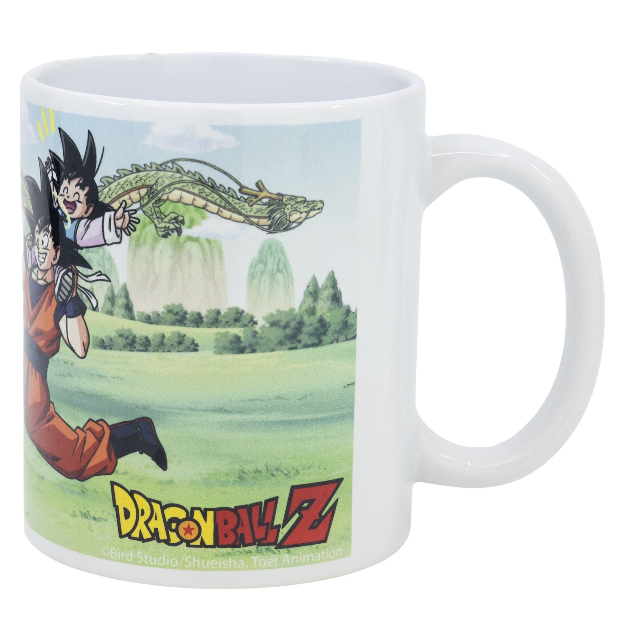 Dragon Ball Tasse Anime DragonBall Z Goku Kaffeetasse Teetasse Geschenkidee 330 ml, Keramik