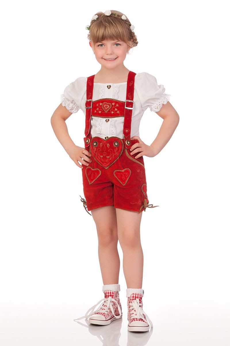 M.Stützle GmbH Trachtenbluse Mädchen Bluse - NANNERL