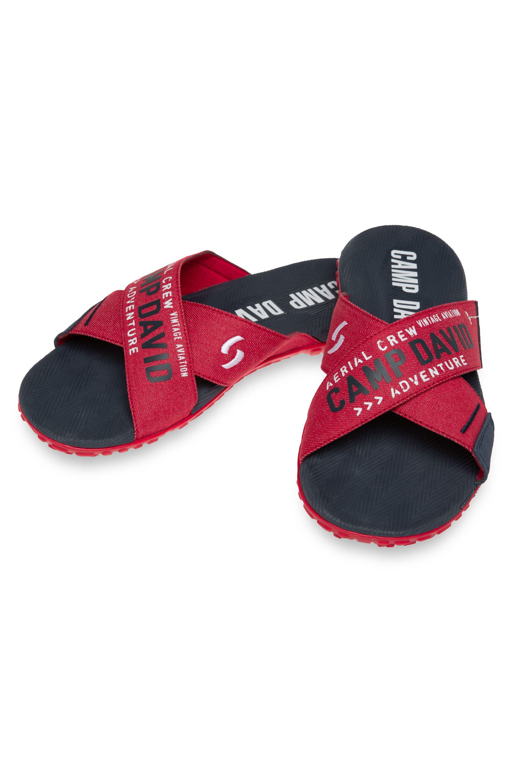 CAMP DAVID Pantolette mit Stickerei günstig online kaufen