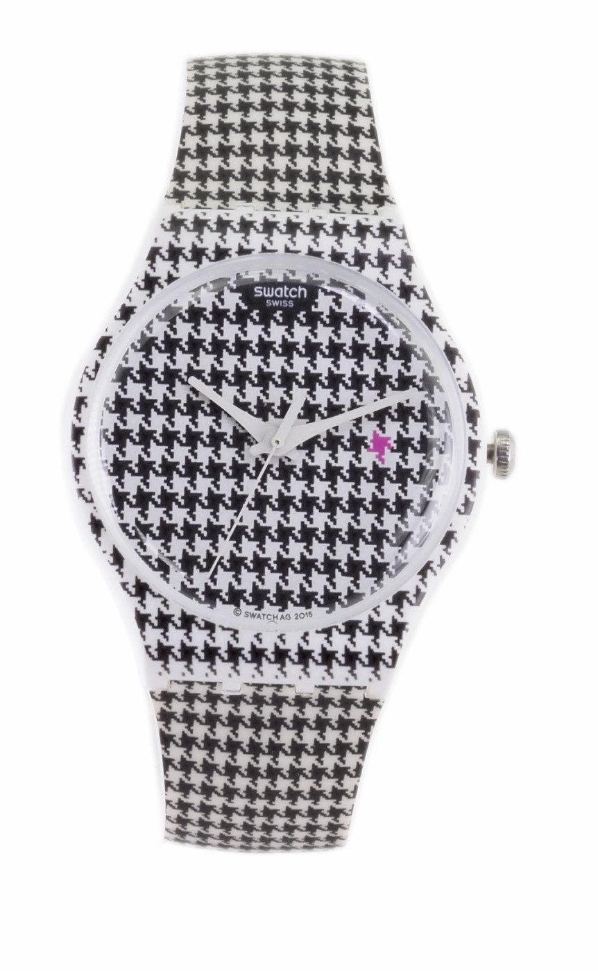 Swatch Quarzuhr Swatch Damen Herren Quarz Uhr SUOW138 CHICKEN RUN X51