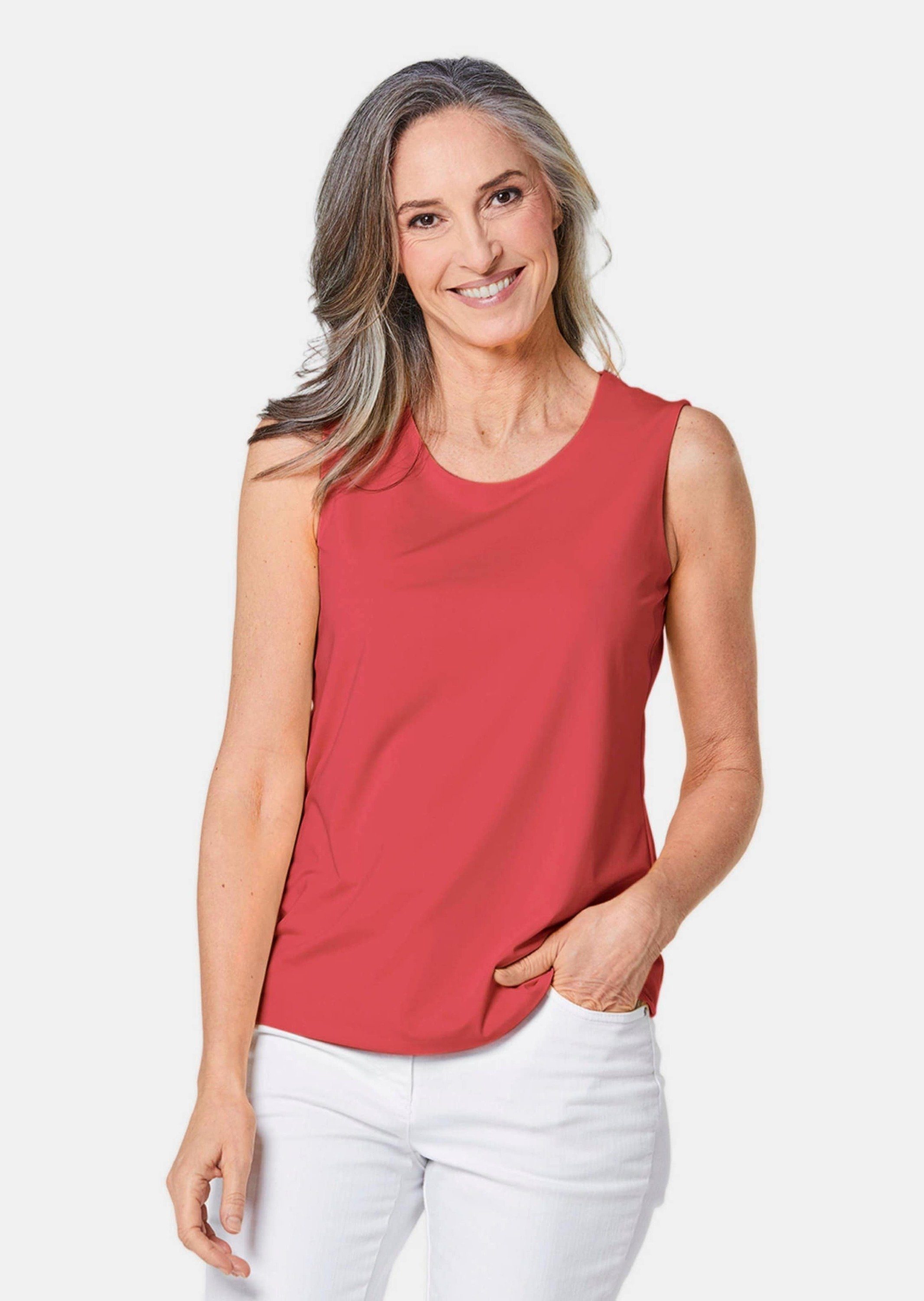 GOLDNER Shirttop Gepflegtes Top in formstabiler günstig online kaufen