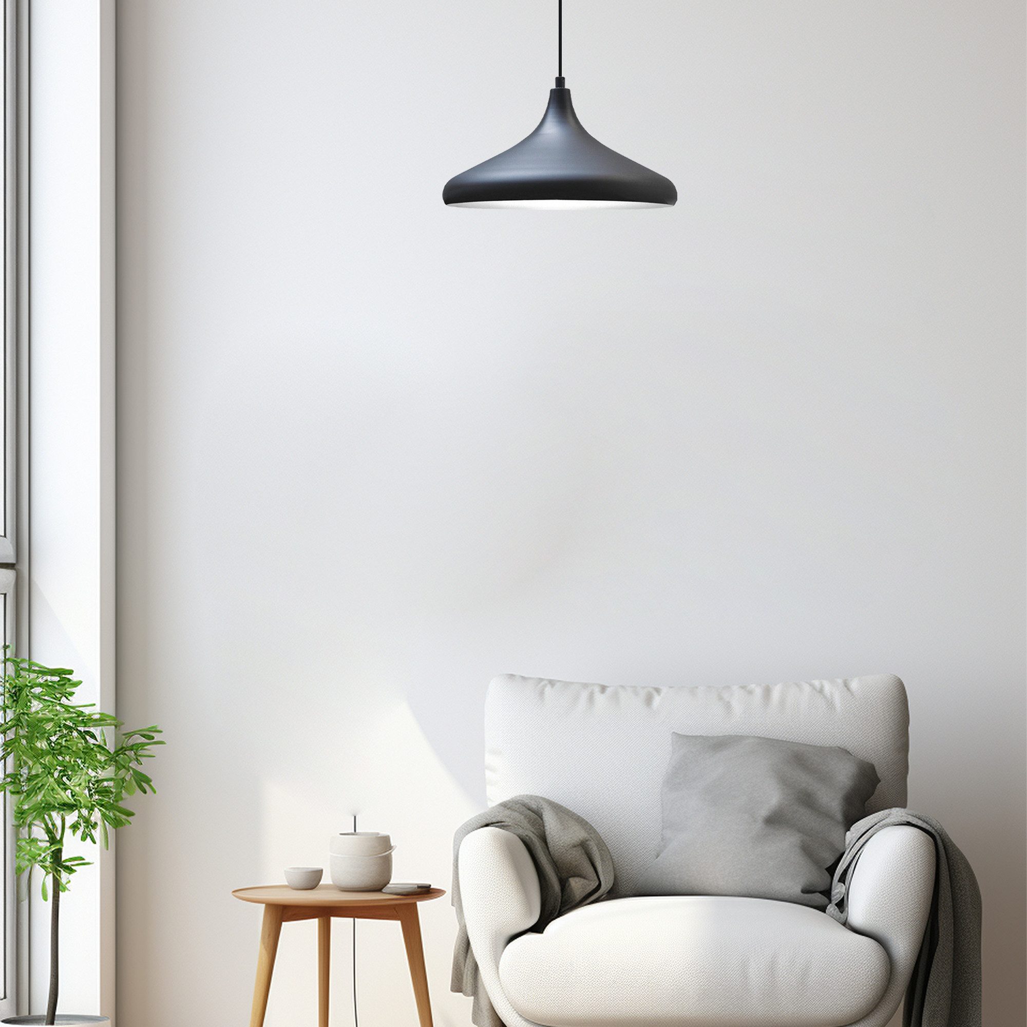 Bamyum Pendelleuchte Champion Pendelleuchte mit Stecker 35 cm, Metall mit 4 günstig online kaufen