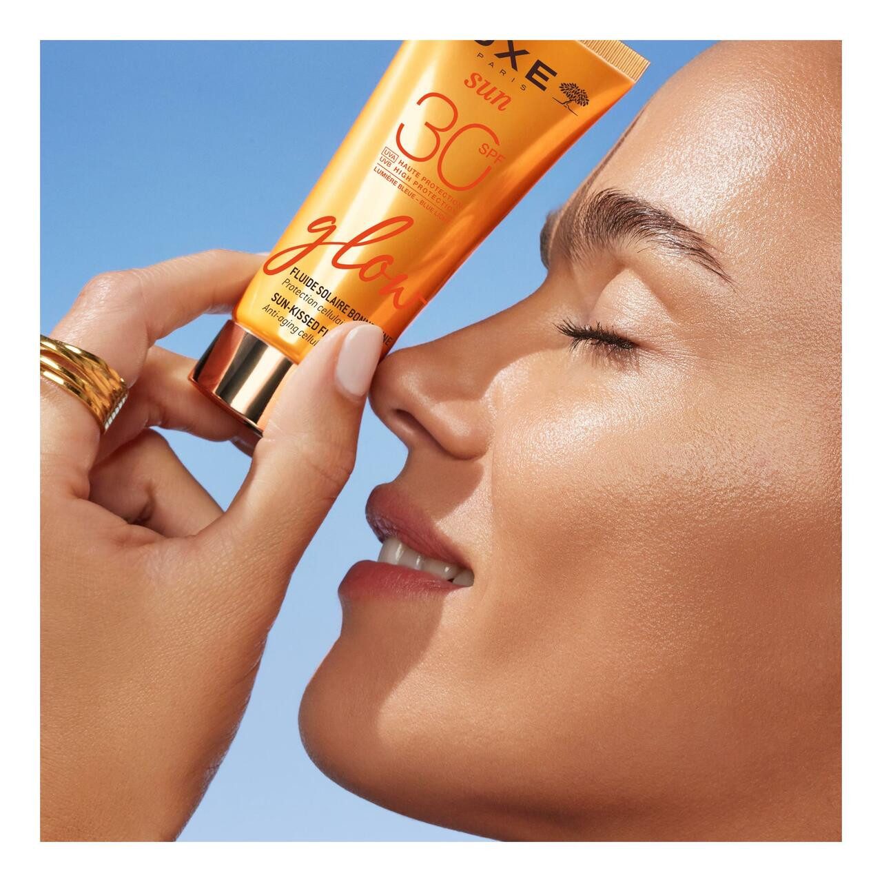 Nuxe Sonnenschutzfluid Sun Sonnenfluid Glow LSF 30