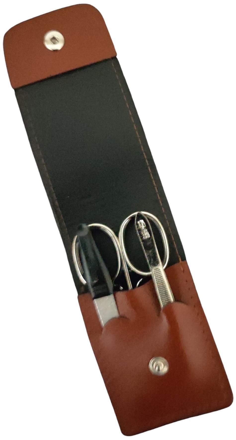 EloModa Maniküre-Etui Solingen* Maniküre Set im Lederetui – Made in Germany günstig online kaufen