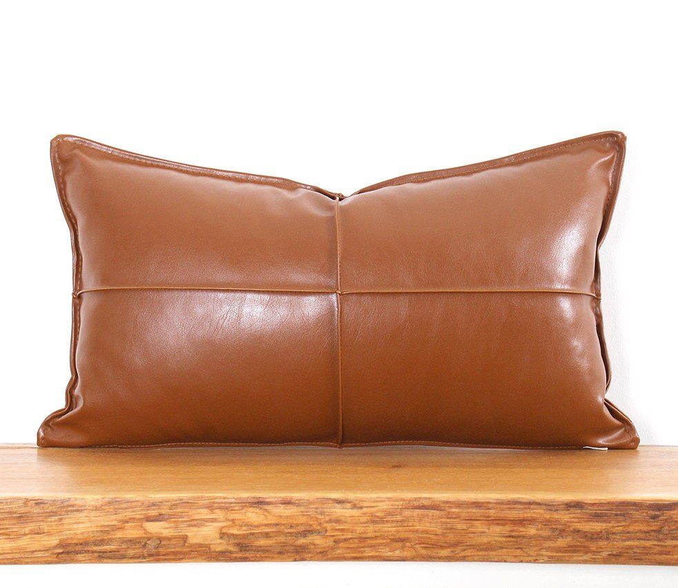 L'Essentiel Maison Подушки 100% FAUX LEATHER, 58 x 33 cm F1117
