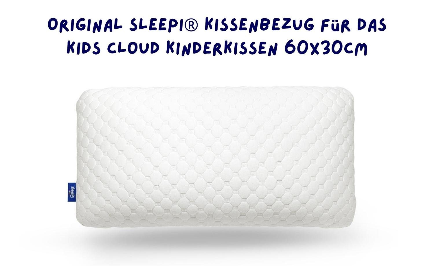 SLEEPI, Kissenbezug Kids Cloud 60x30cm für Kissenbezug Sleepi Kids Cloud Ersatz Kissenbezug,