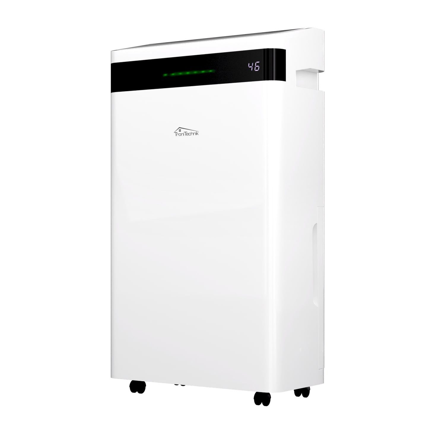 TroniTechnik Luftentfeuchter Luftentfeuchter EF-04.1 WiFi mit Display, 20 l/ 24 h, leise, Abtauautomatik, 5,5 Liter Tank mit Schlauchanschluss, versch. Modi