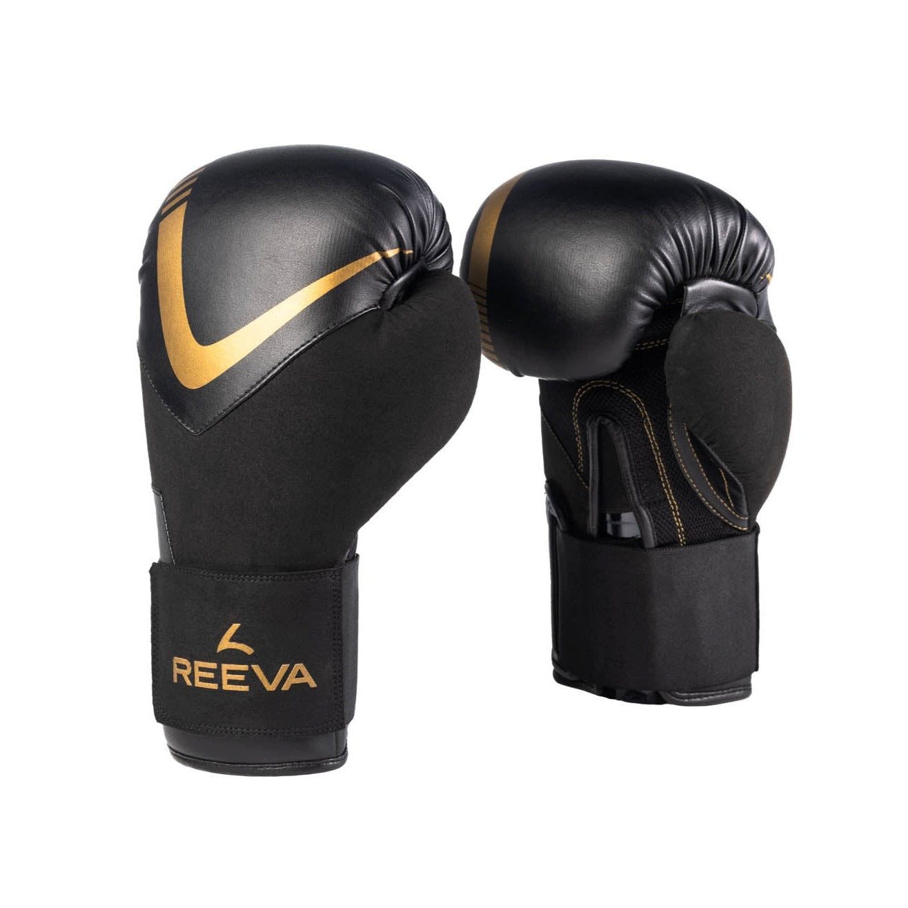 Reeva Boxhandschuhe Reeva Bokshandschoenen - Leer - Goud - 16 oz