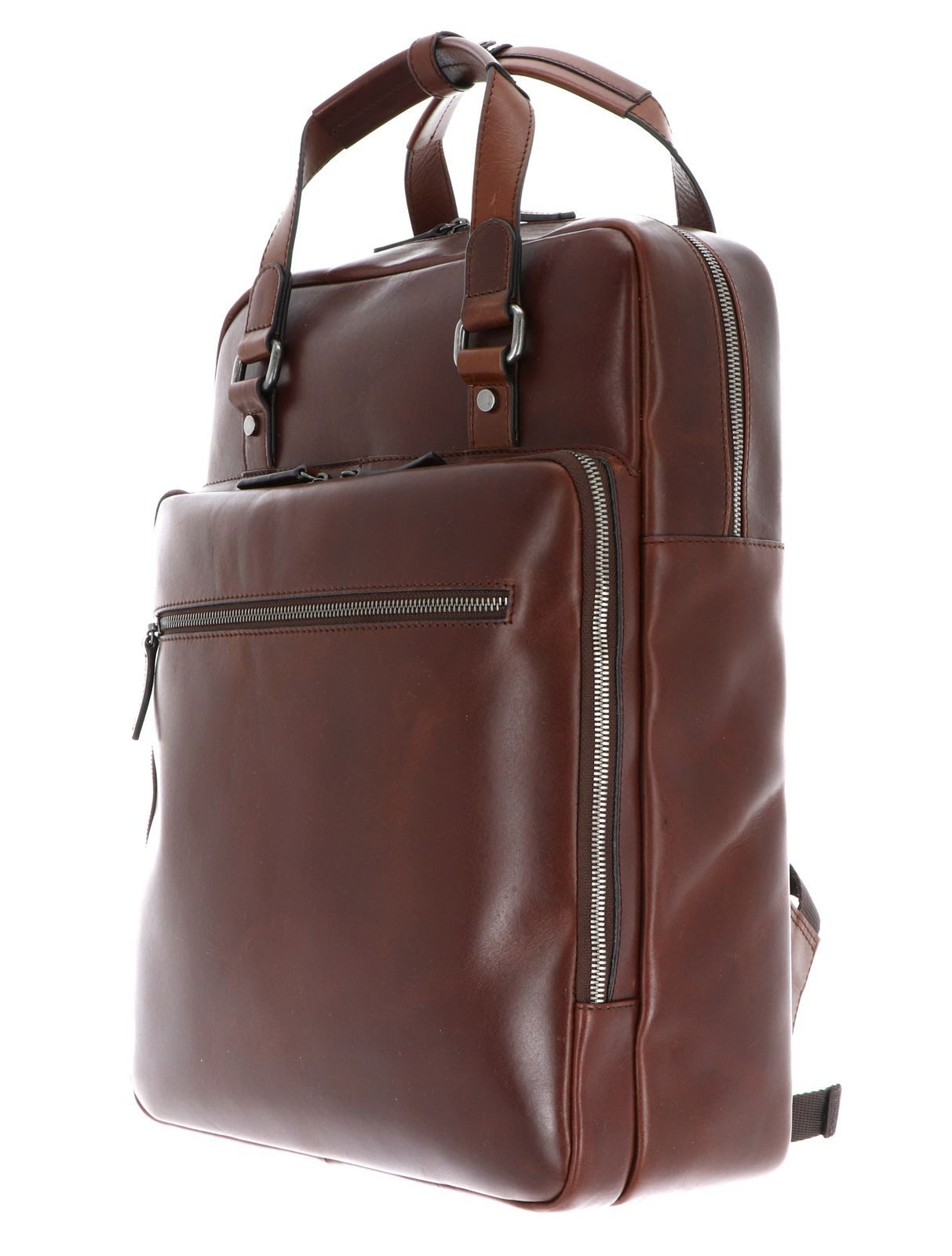 Leonhard Heyden Rucksack Kurzgrifftasche / Rucksack 5384 (Set, 2-tlg), aus echtem Rindsleder