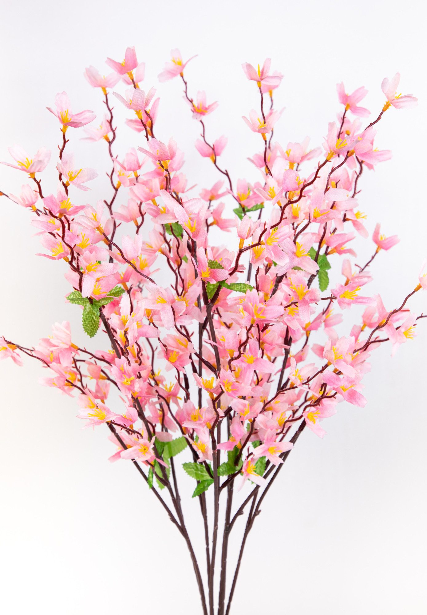 Kunstblume Forsythienbusch 65cm ZF Goldflieder Goldglöckchen künstliche For günstig online kaufen