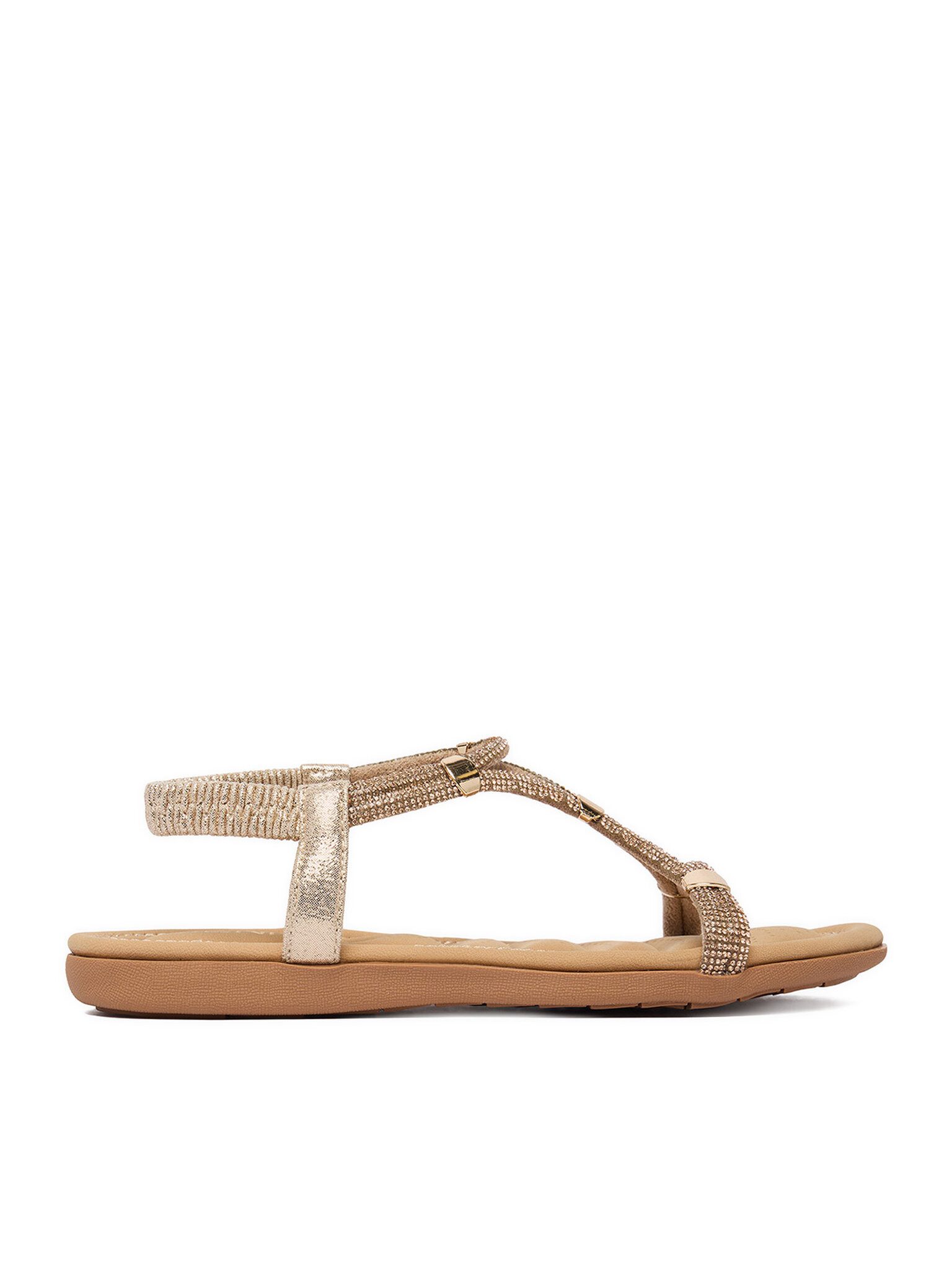 Jenny Jenny Damen Sandals Gold JENNY-CEO-CARA WP01-1605-06 Gold Sandale