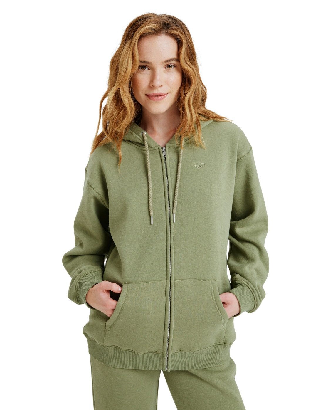 Hoodie Surf Stoked Zipped Brushed