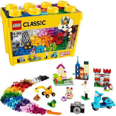 LEGO® Konstruktionsspielsteine »Große Steine-Box (10698), LEGO® Classic«, (790 St), Made in Europe