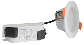 Braytron LED Einbaustrahler 8W LED Panel FATON Spot Einbauleuchte Ø90mm 800 lm Deckenleuchte Rund