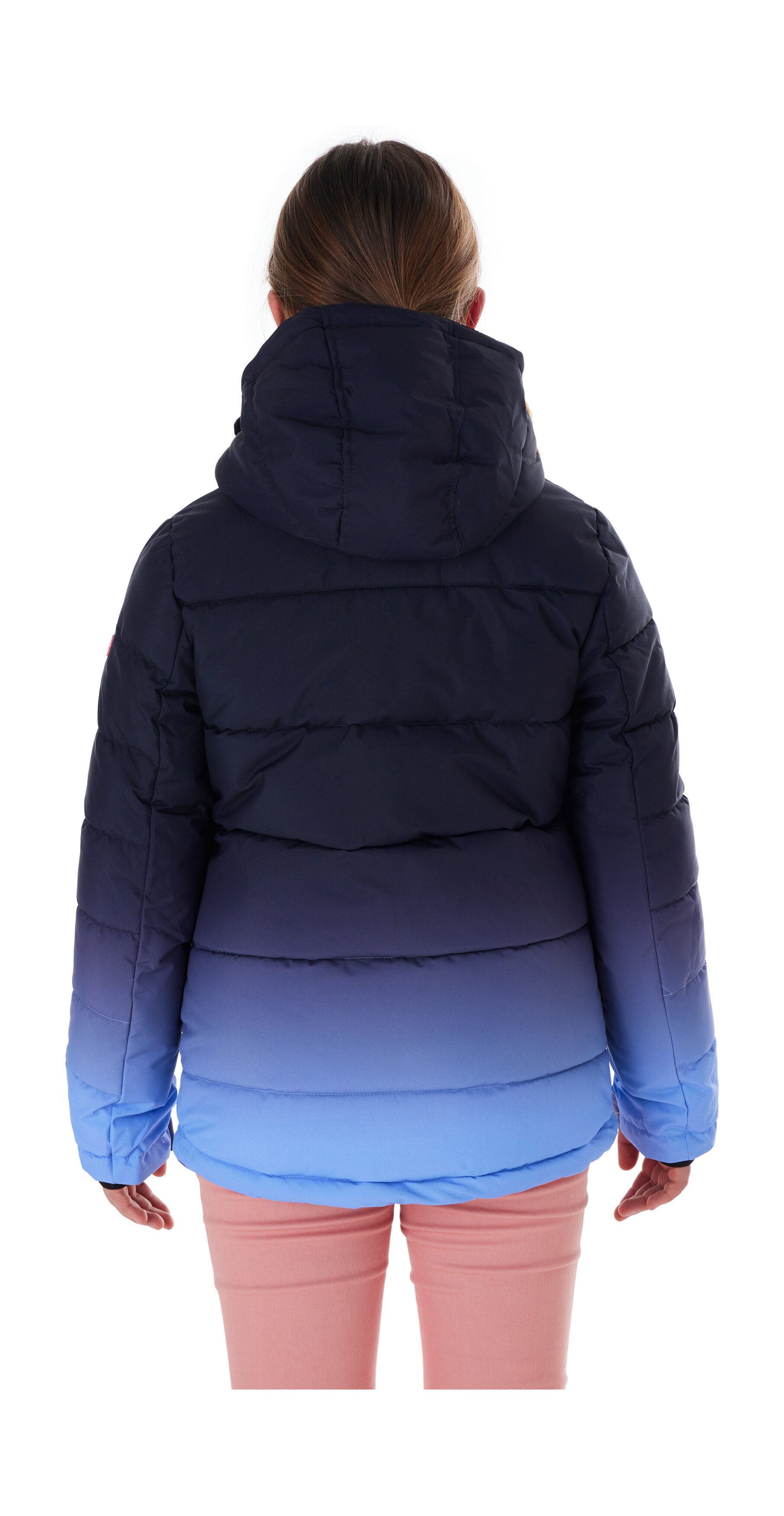 Killtec Skijacke KSW 330 GRLS SKI QLTD JCKT Wasserabweisende Winterjacke, atmungsaktiv, verstellbare Kapuze