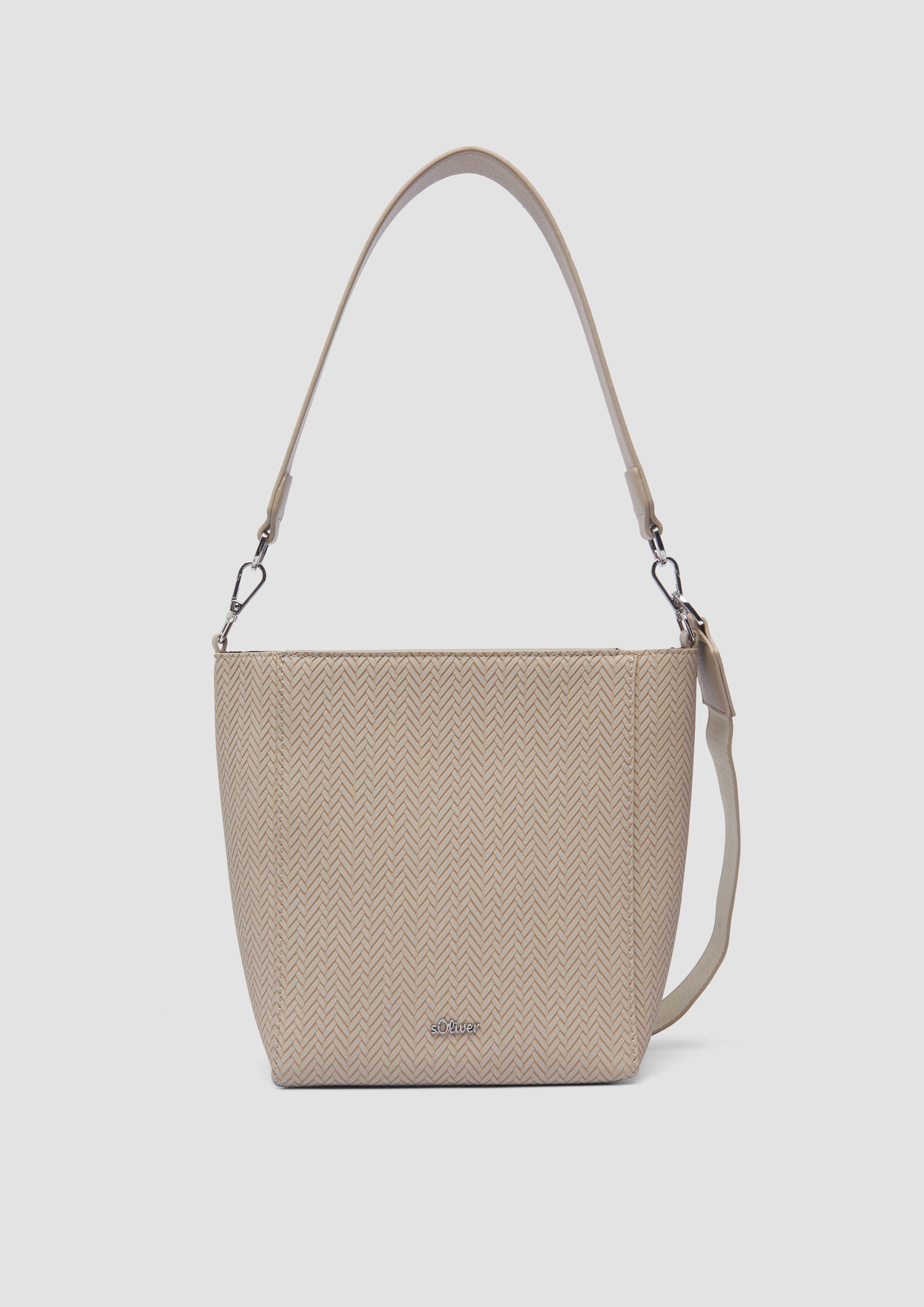 s.Oliver Tragetasche Hobo-Bag mit Twillfutter und günstig online kaufen