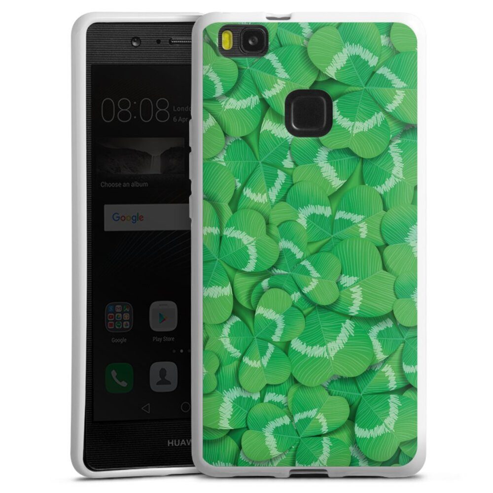 DeinDesign Handyhülle Glücksbringer Klee Glück Clovers, Huawei P9 Lite