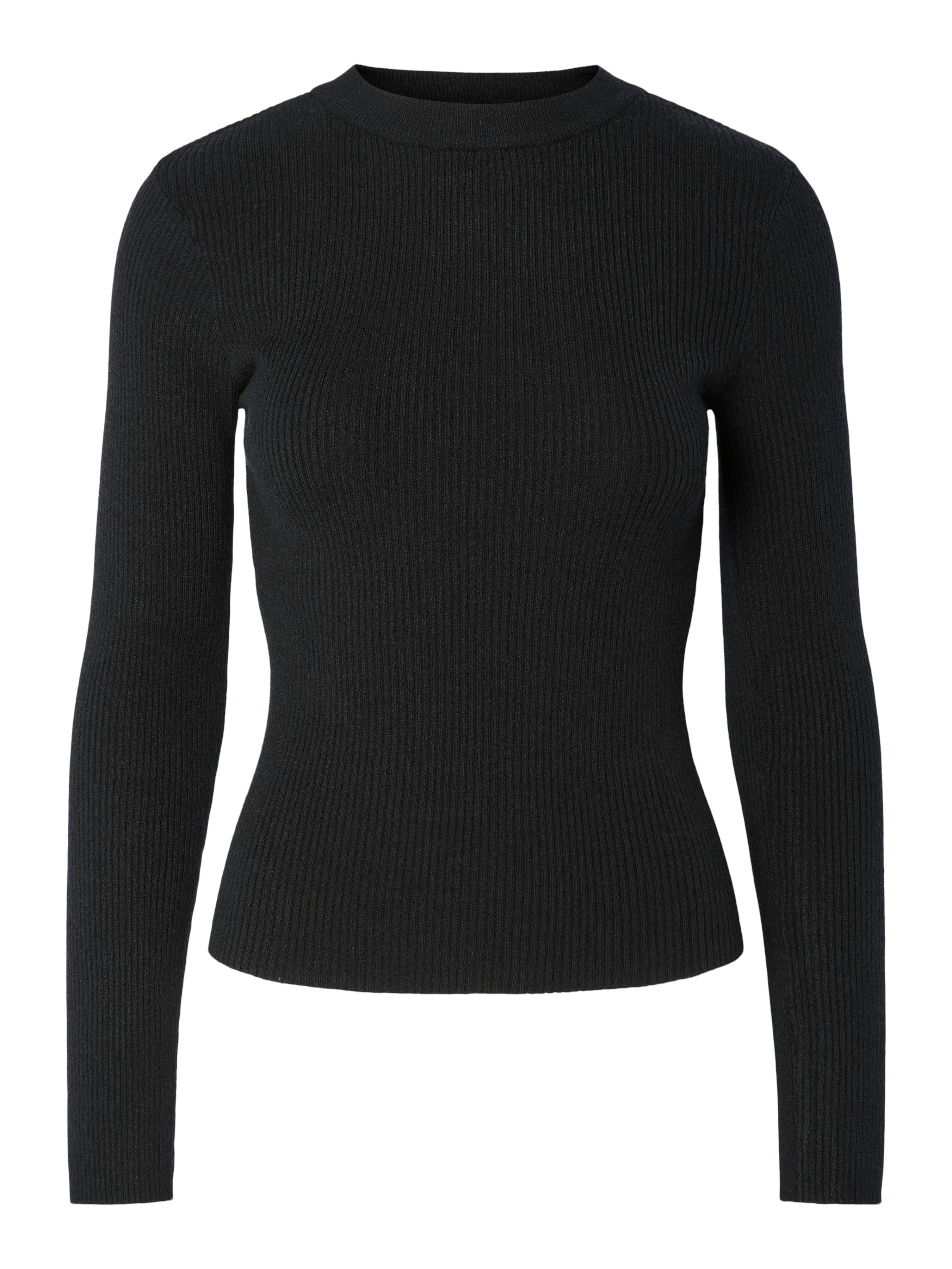 pieces Rundhalspullover PCMIRA NEW LS O-NECK KNIT NOOS BC günstig online kaufen