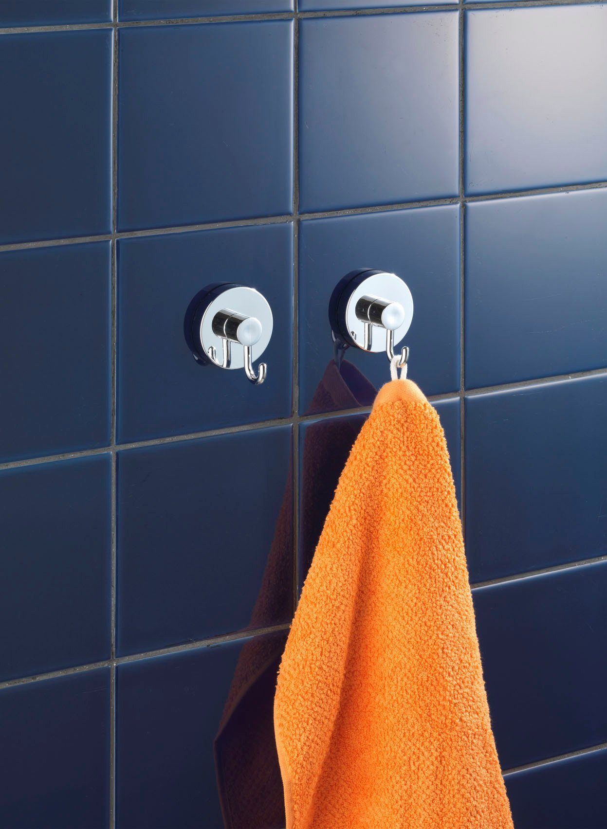 WENKO Wandhaken Vacuum-Loc®, ohne Bohren