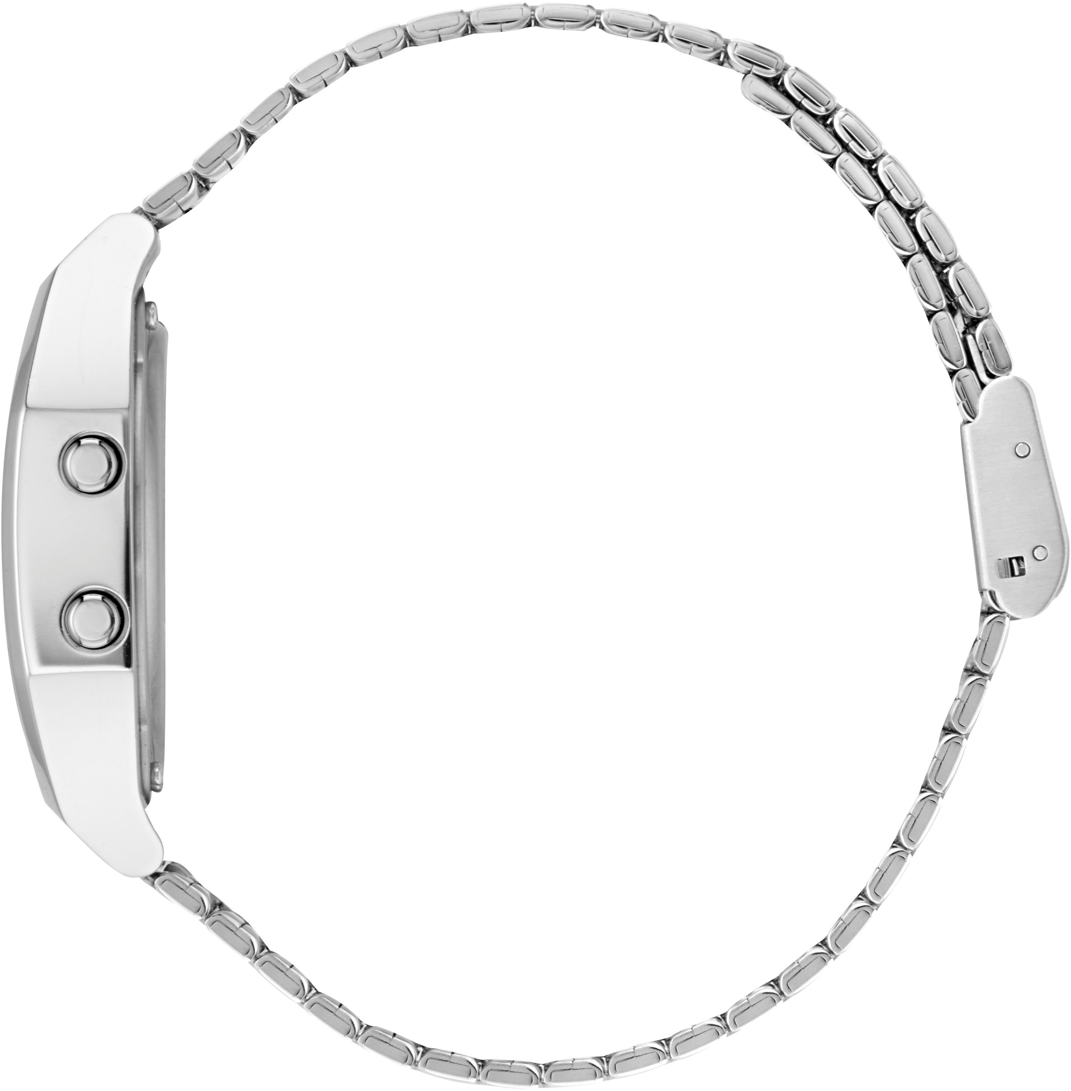adidas Originals Digitaluhr DIGITAL TWO AOST235542I, Armbanduhr, Quarzuhr, Damenuhr, Herrenuhr, unisex, Edelstahlarmband