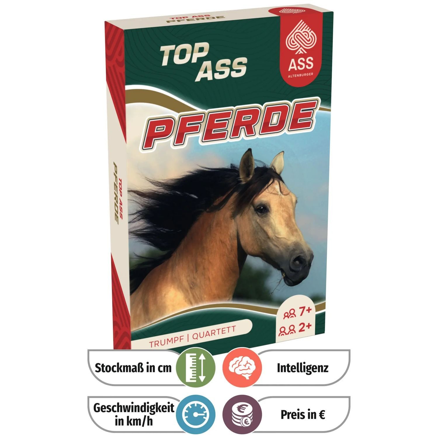 Cartamundi Spiel TOP ASS® - Pferde