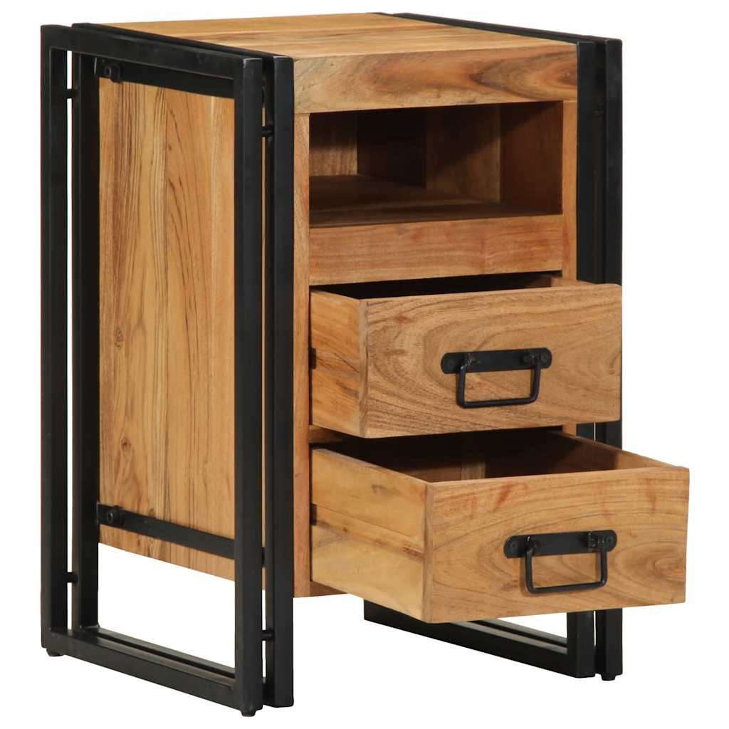 vidaXL Nachttisch Nachttisch 40x40x59 cm Massivholz günstig online kaufen