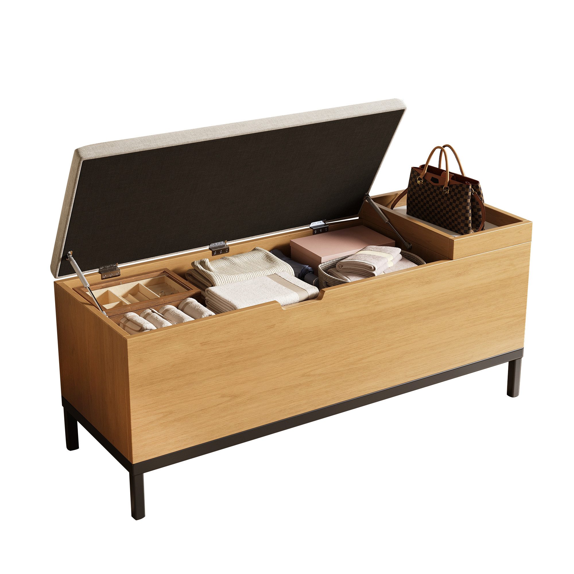 Schuhbank Aufbewahrungsbank, Sitzschrank, Fußbank