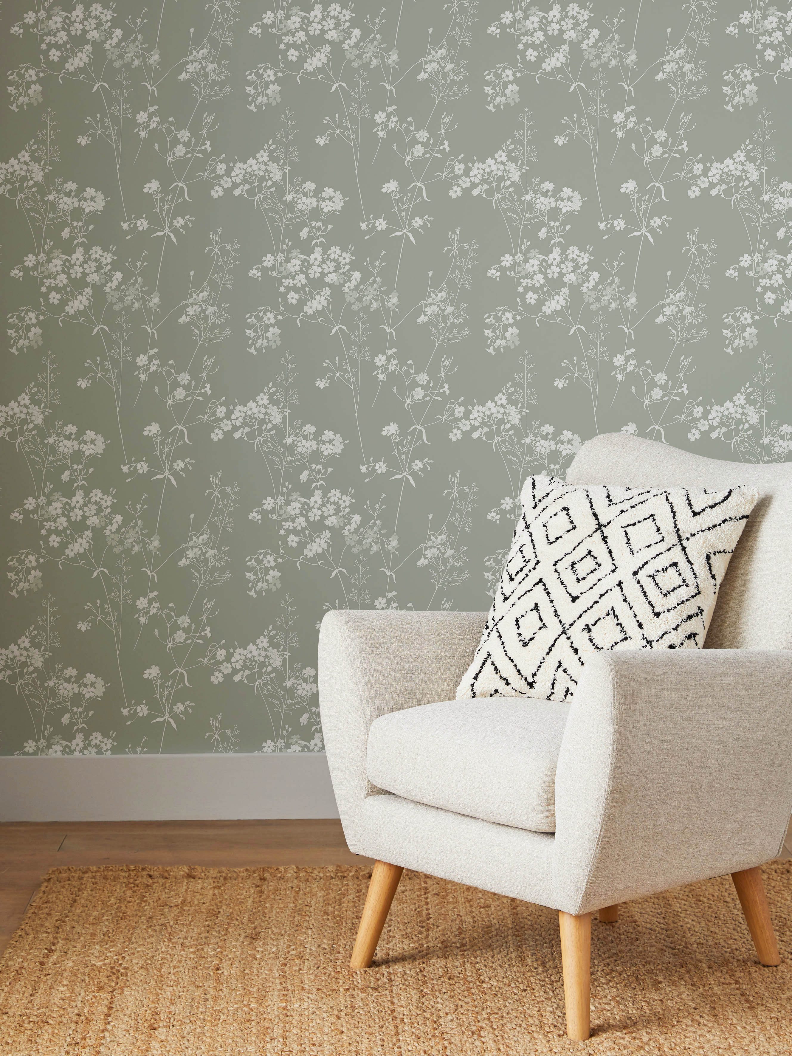 Next Vliestapete Blatt, glatt, Motiv, (1 St), Design Tapeten günstig online kaufen