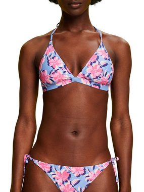 Esprit Triangel-Bikini-Top Recycelt: Wattiertes Neckholder-Bikinitop