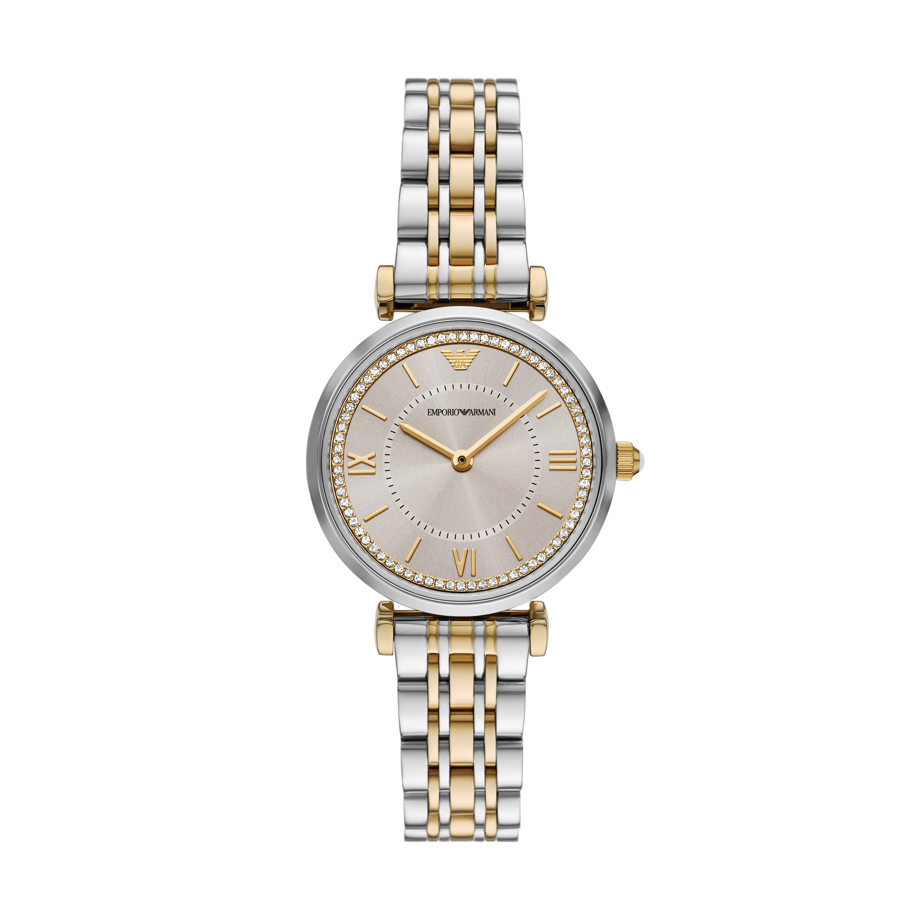 Emporio Armani Quarzuhr AR11702, Armbanduhr, Damenuhr, Edelstahlarmband, an günstig online kaufen