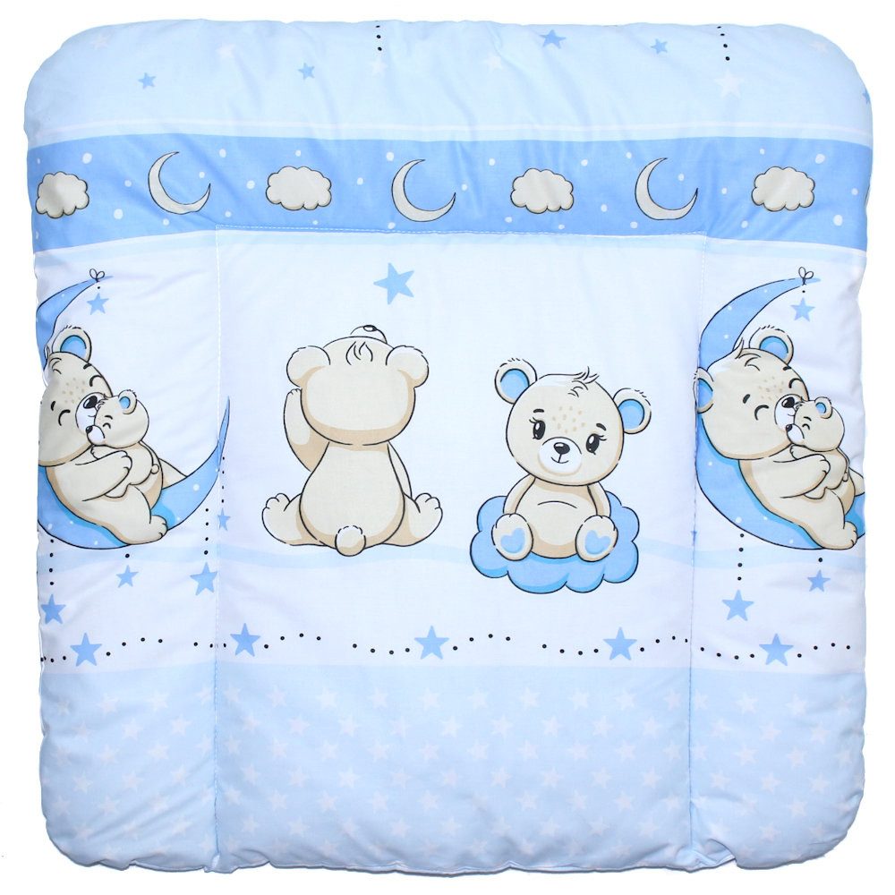 Primawela Wickelauflage Baby Wickeltischauflage Auflage für Wickeltisch - Bärchen