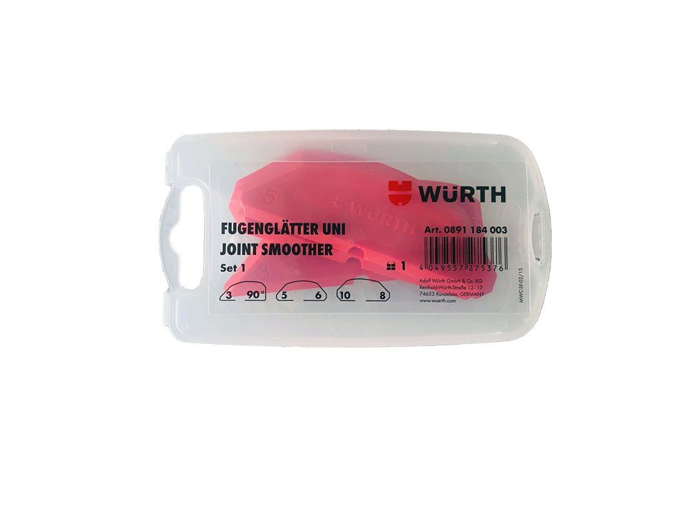 Würth Fugenspachtel Würth Fugenglätter 3er Set, flexibel (3-St)