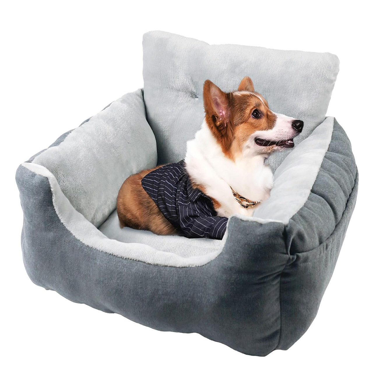 Hundematte Hundebuggy Sitz für kleine und mittelgroße Hunde, waschbar