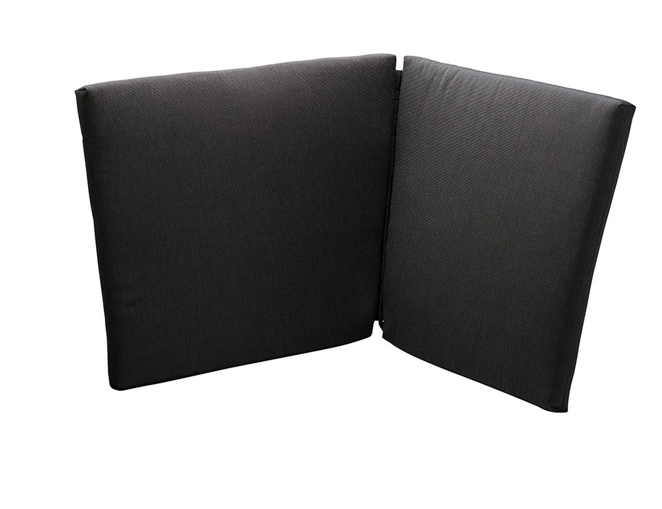 sieger Rückenkissen Malaga, in Anthrazit, Kunstfasergewebe - 134x4x49cm (BxHxT)