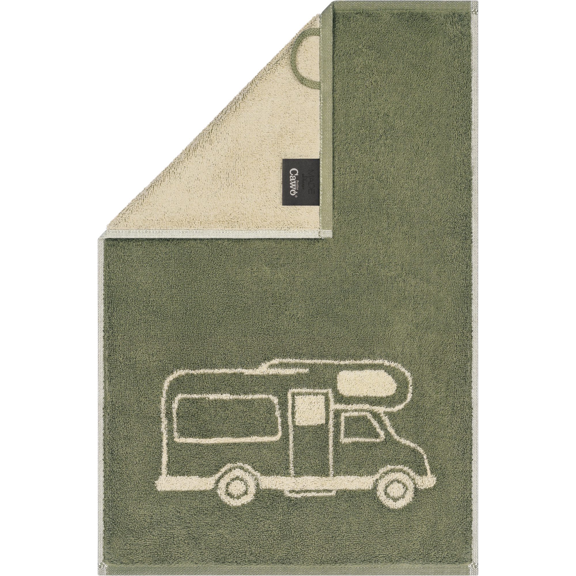 Cawö Handtücher Postcard Towels Edition 100, 100% Baumwolle (1-St)