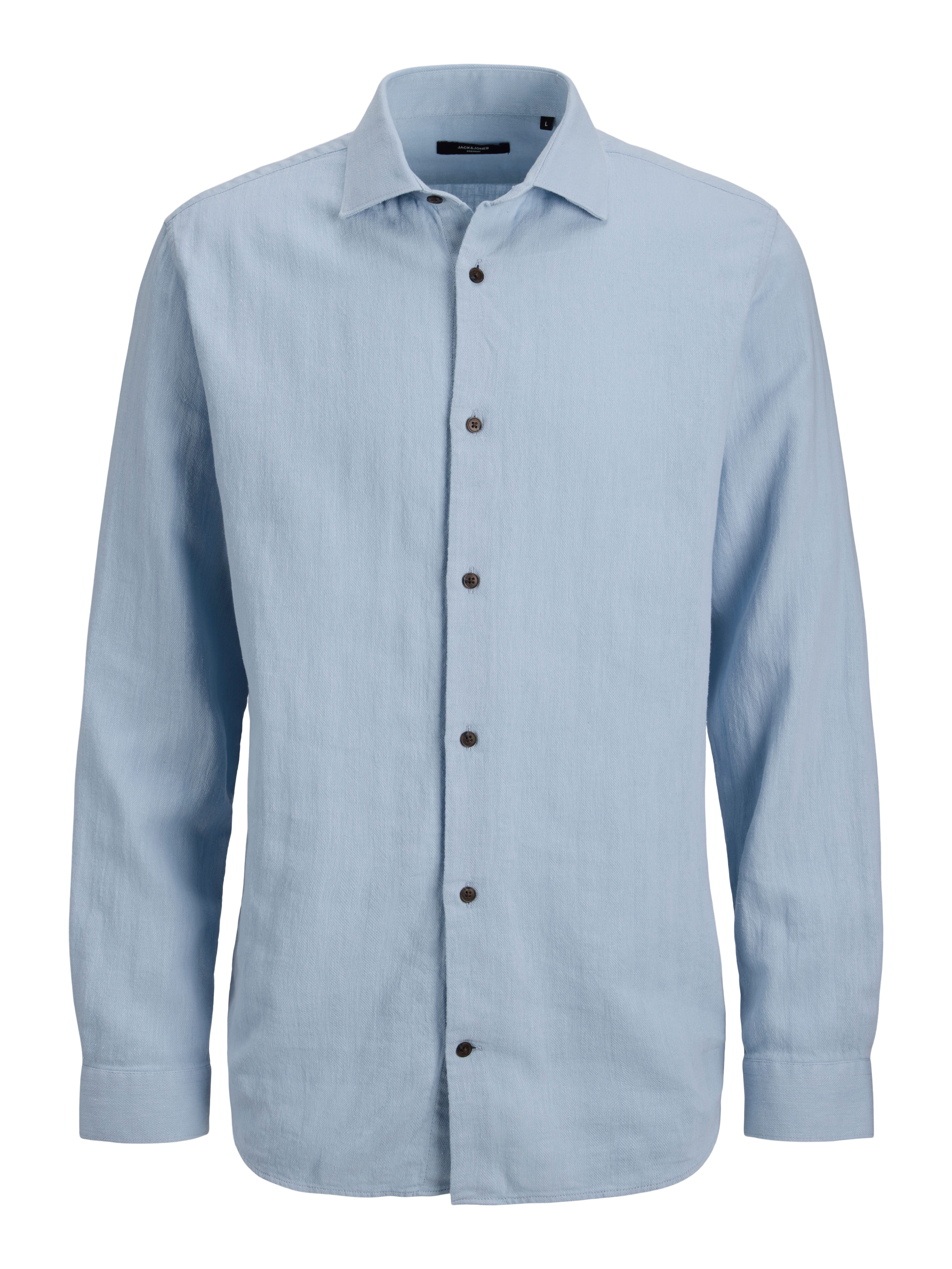 Jack & Jones Langarmhemd JPRBLAPARKER LINEN BLEND L/S SHIRT SN günstig online kaufen