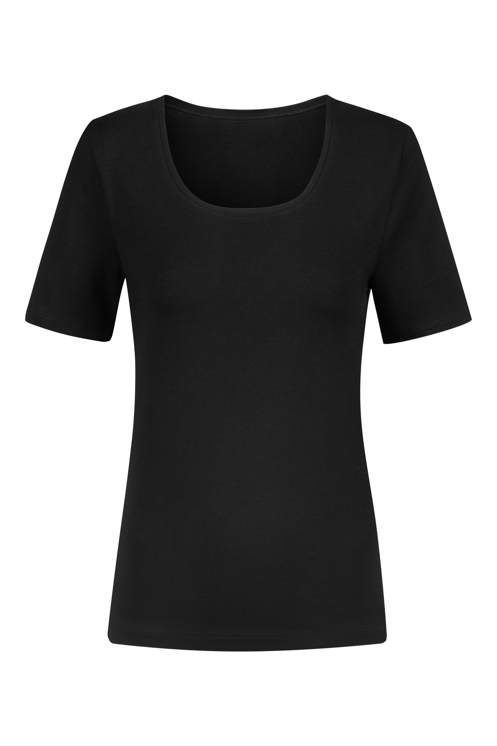 Mey Kurzarmshirt SUPERFINE ORGANIC Rundhals, schmale Passform, Halbarm – Bild 2 von 5
