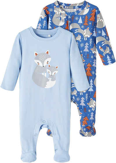 Name It Schlafoverall »NBMRONNO 2P NIGHTSUIT« (Packung, 2-tlg)