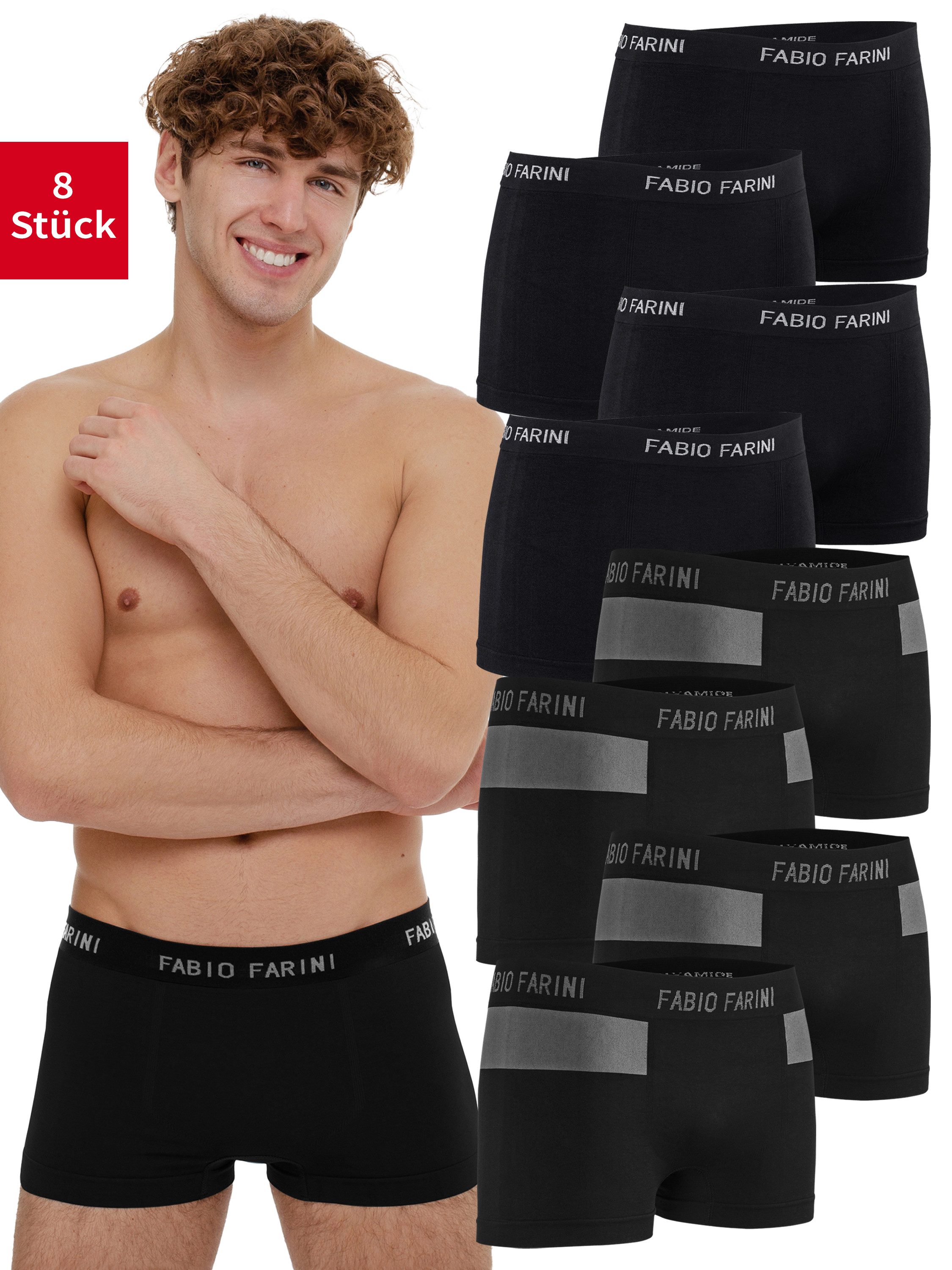 Boxershorts Herren Unterhosen - Männer Retroshorts aus weicher Microfaser