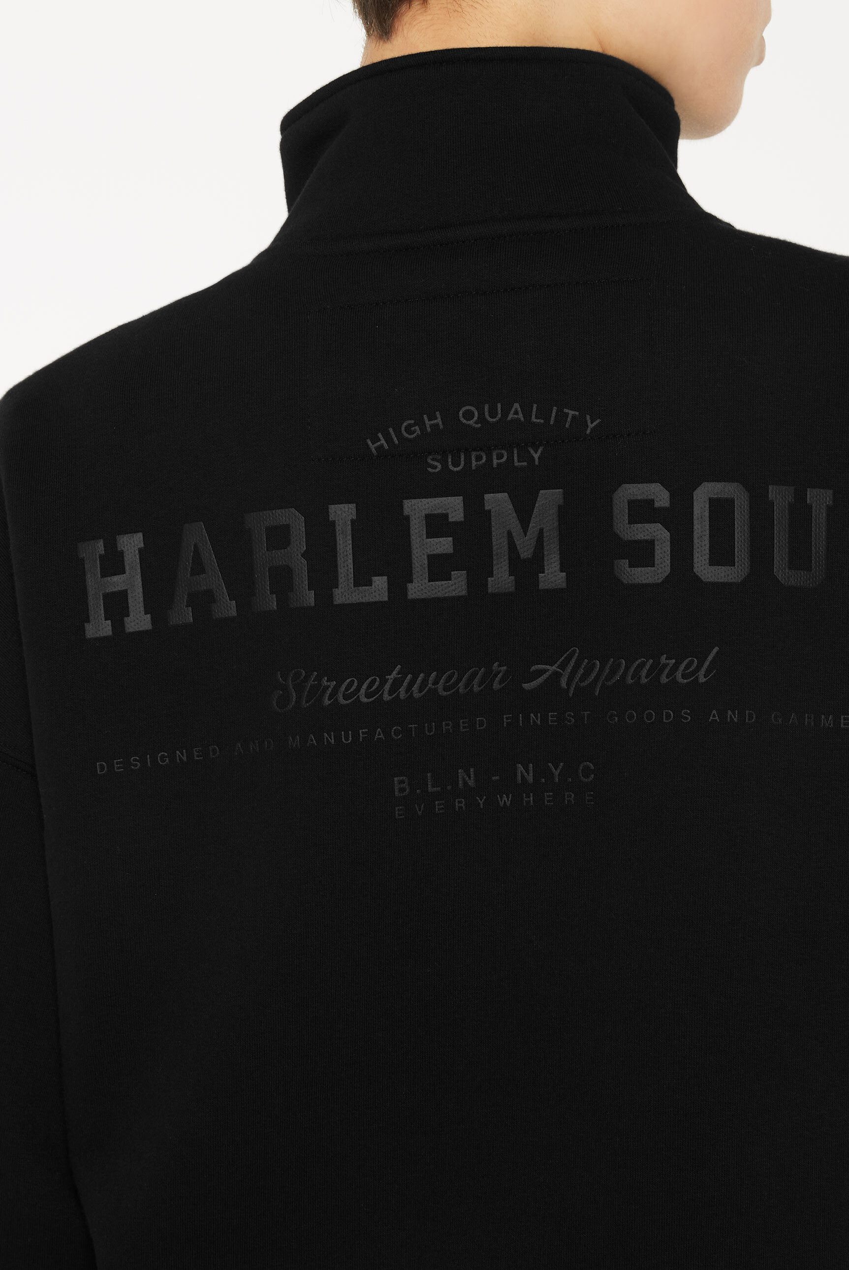 Harlem Soul Sweater mit überschnittenen Schultern