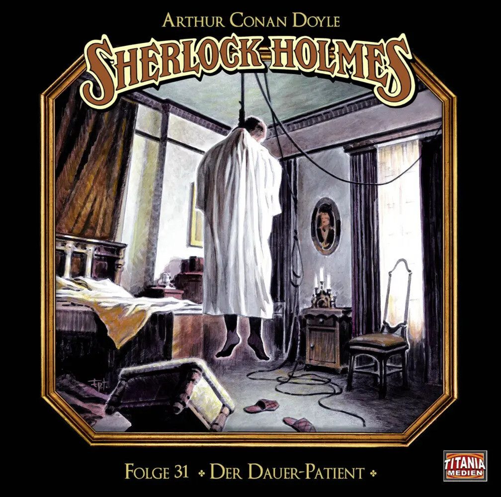 Bastei Lübbe AG Hörspiel Sherlock Holmes - Der Dauer-Patient, 1 Audio-CD
