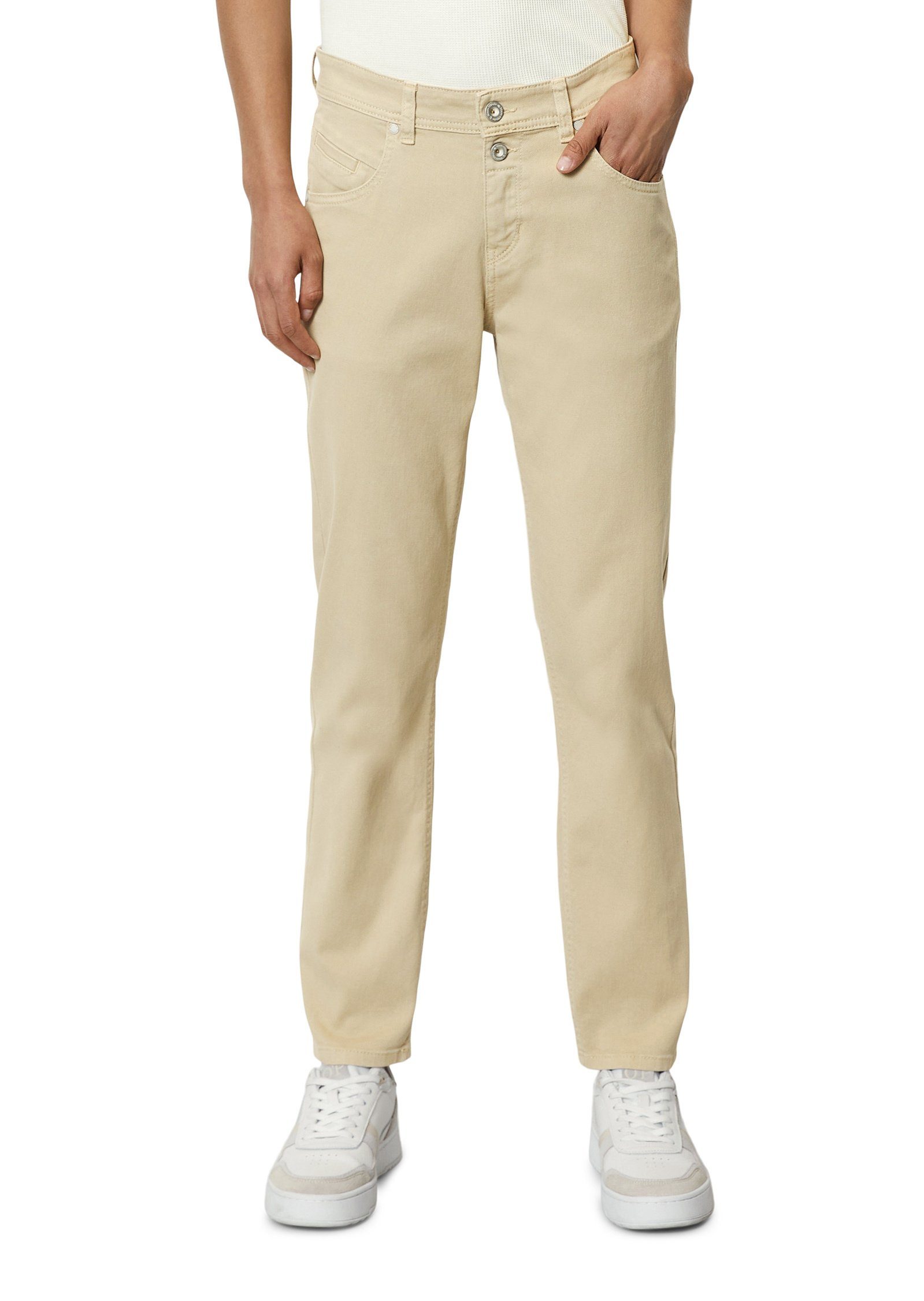 Marc O'Polo 5-Pocket-Hose aus Organic Cotton Stretch beige