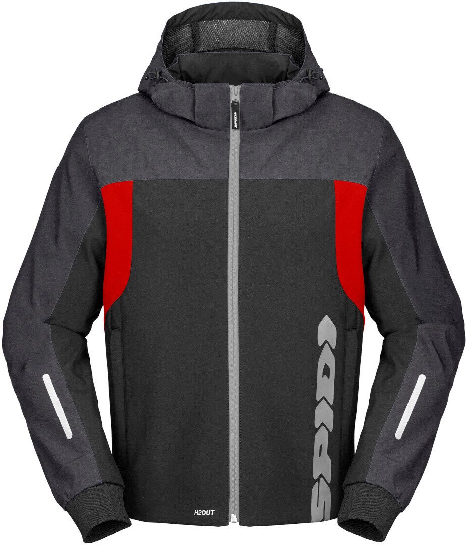SpiDi Motorradjacke H2Out II wasserdichter Motorrad Hoodie