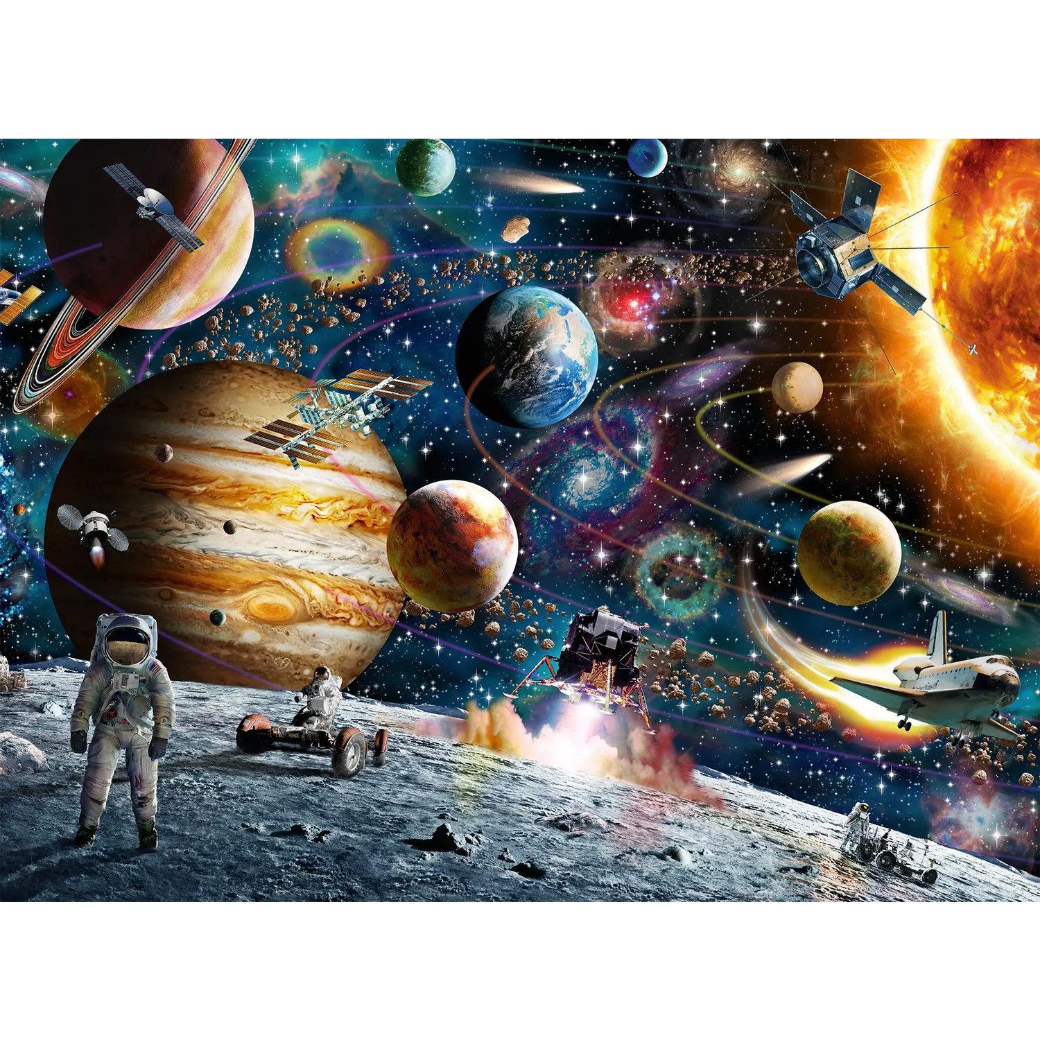 Ravensburger Puzzle Im Weltall. Puzzle 150 Teile, 150 Puzzleteile günstig online kaufen