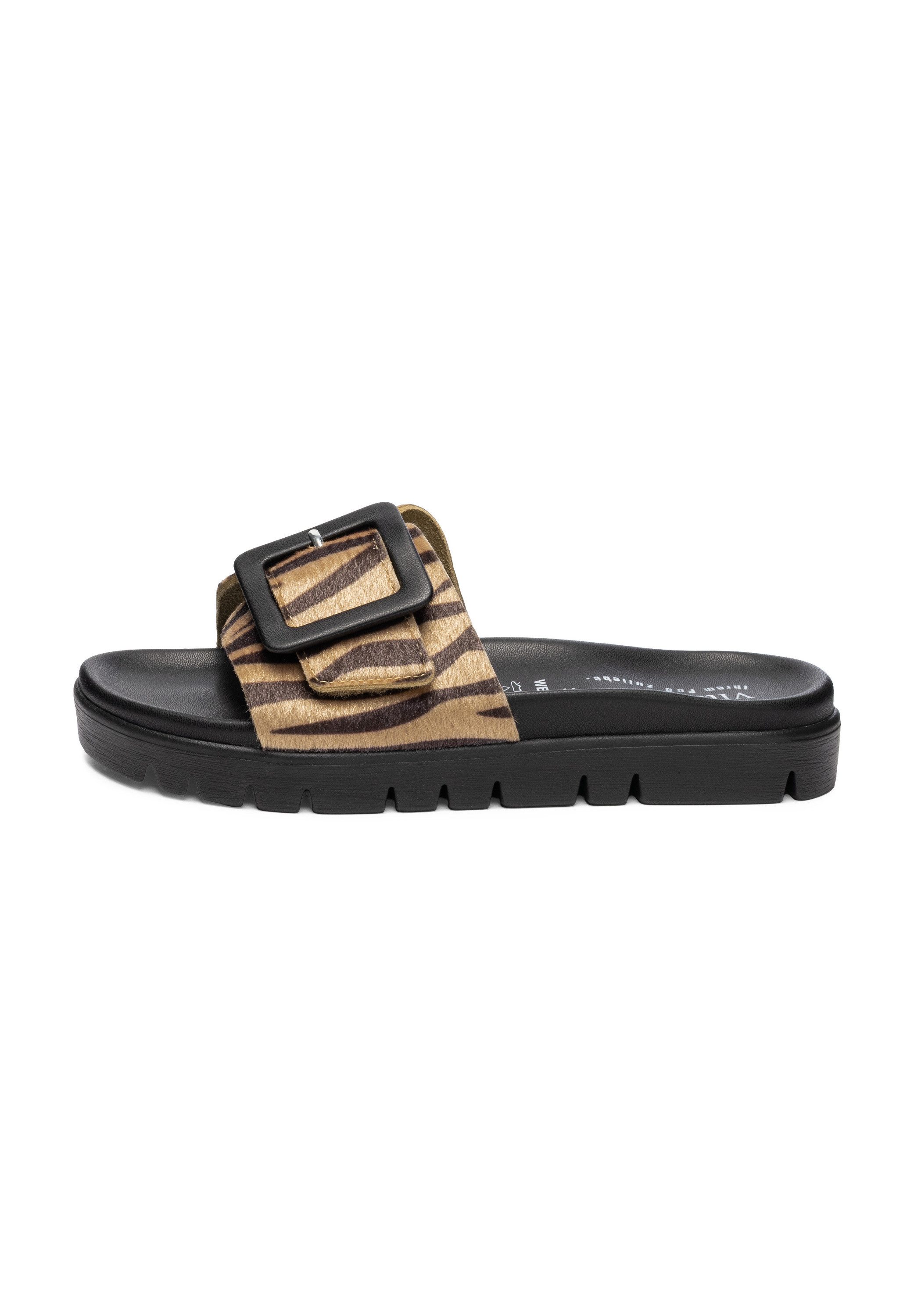 vitaform Damen Pantoletten Textil Pantolette