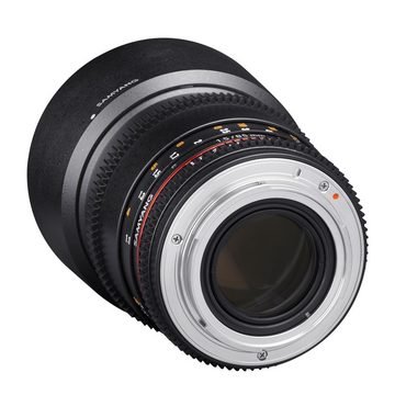 Samyang MF 85mm T1,5 Video DSLR II Canon EF Teleobjektiv