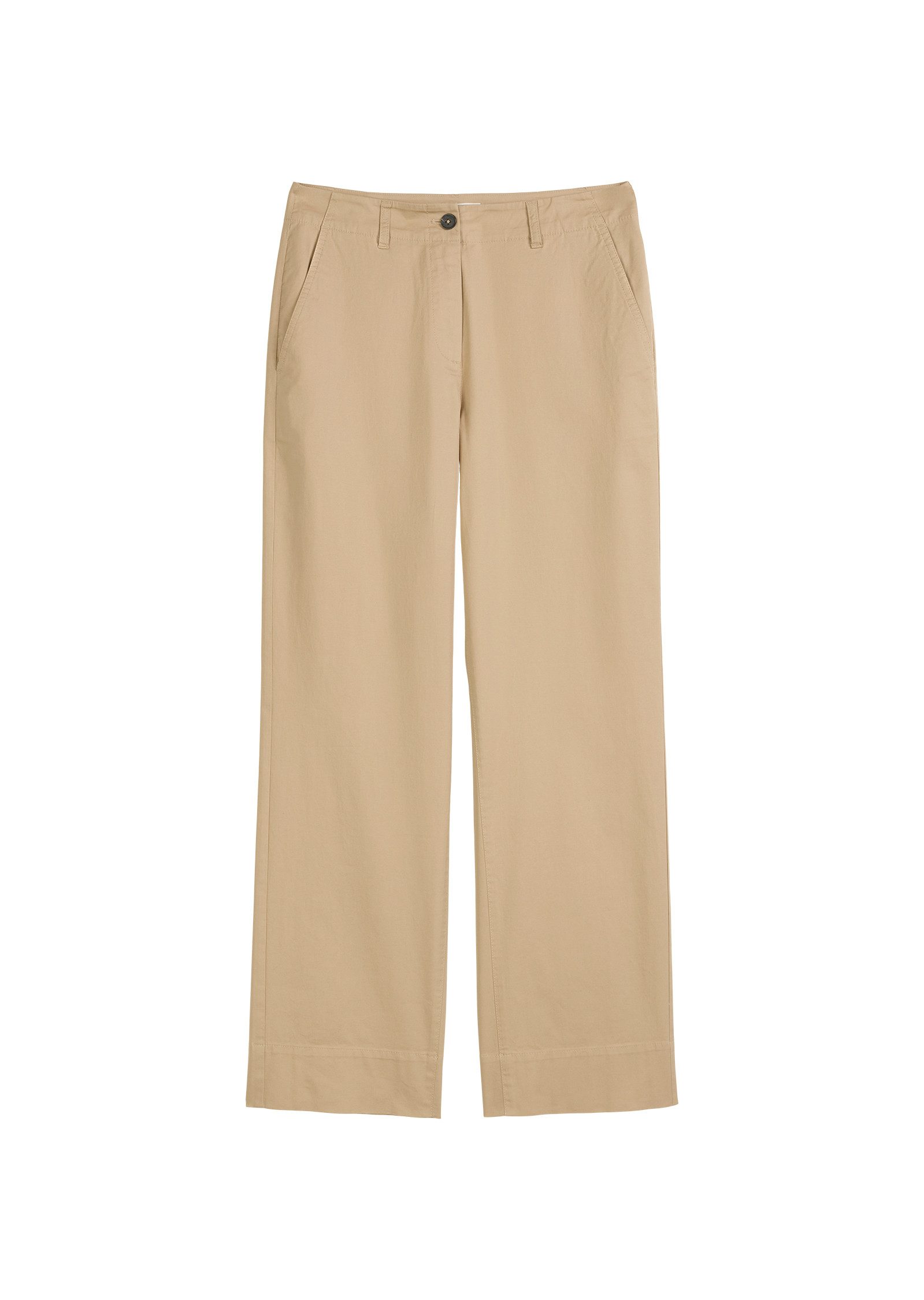 Chinohose aus stretchigem Organic Cotton-Twill